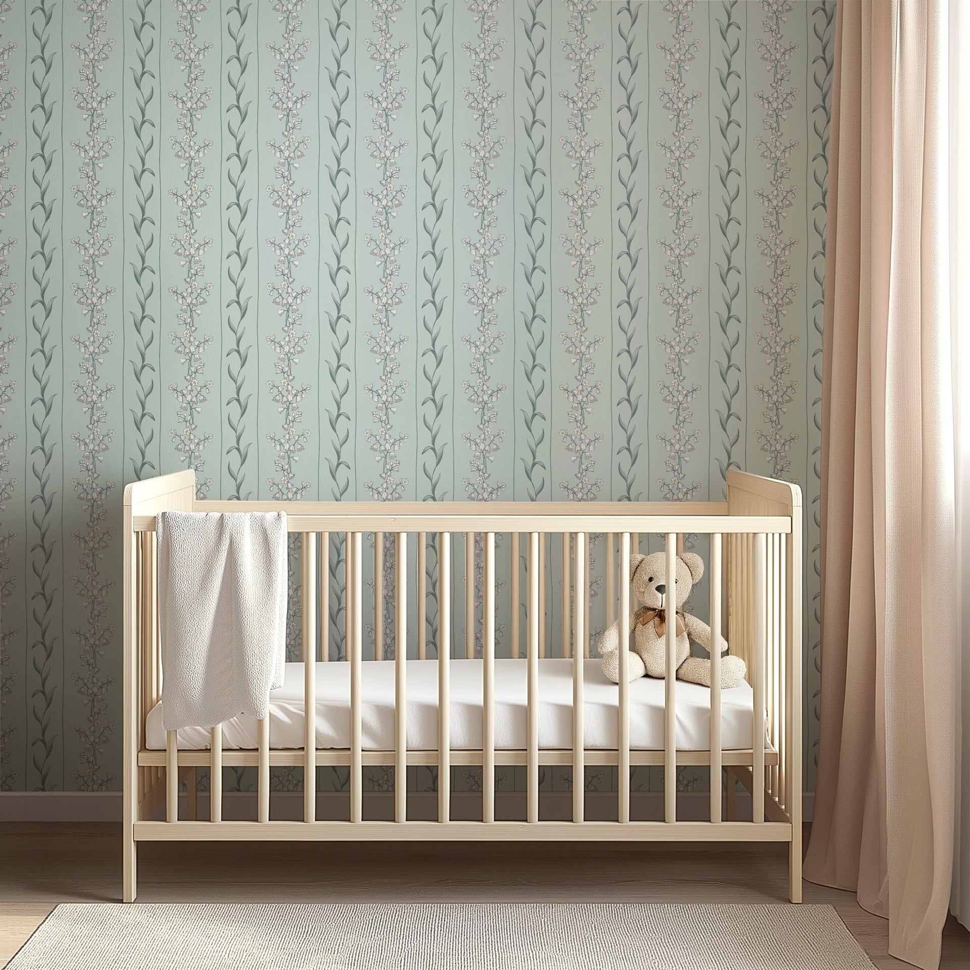 Ada Removable Peel and Stick Wallpaper by Astrid Blanchard