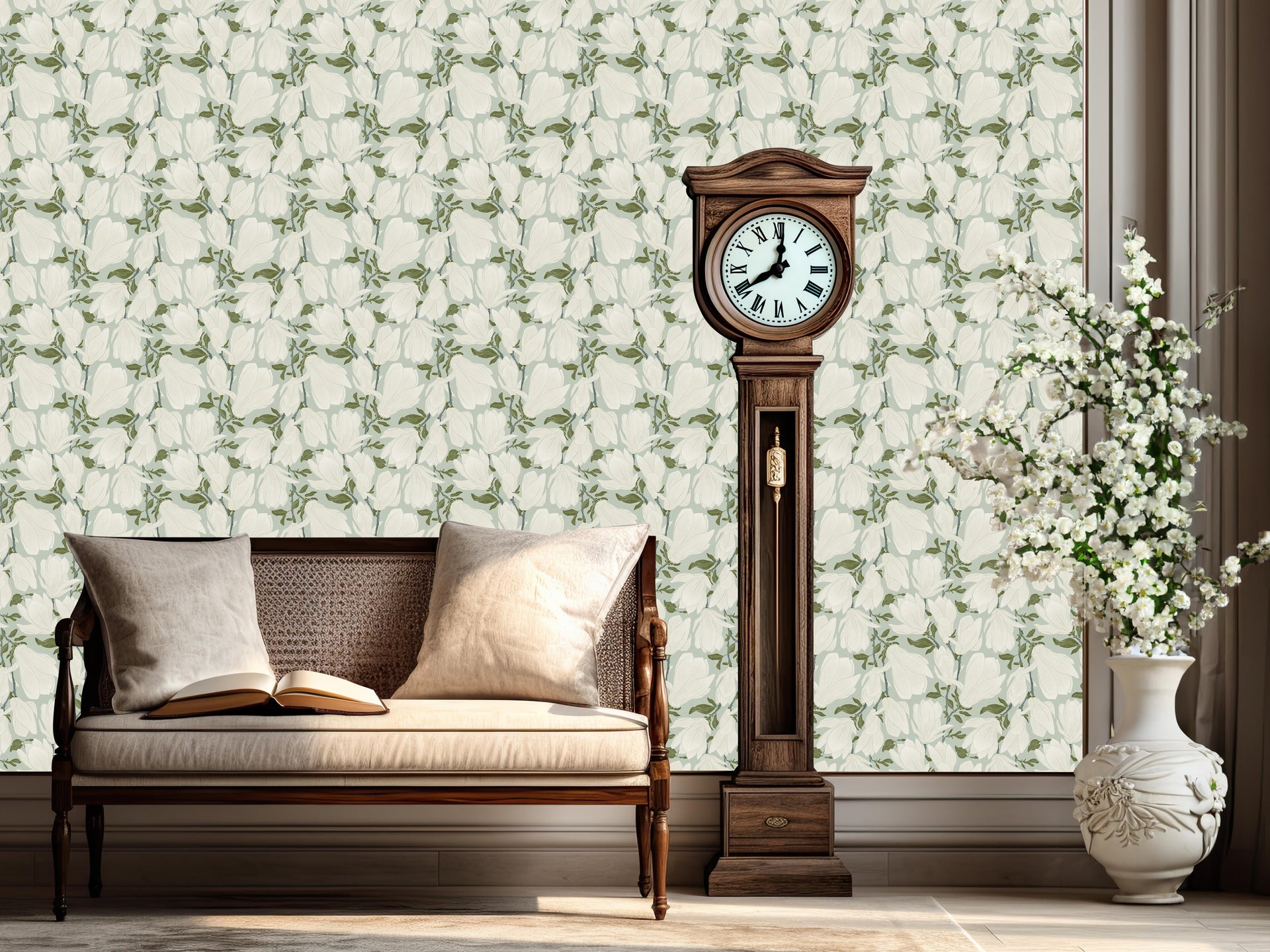 Cornelia Removable Wallpaper Peel and Stick Floral Wall Art