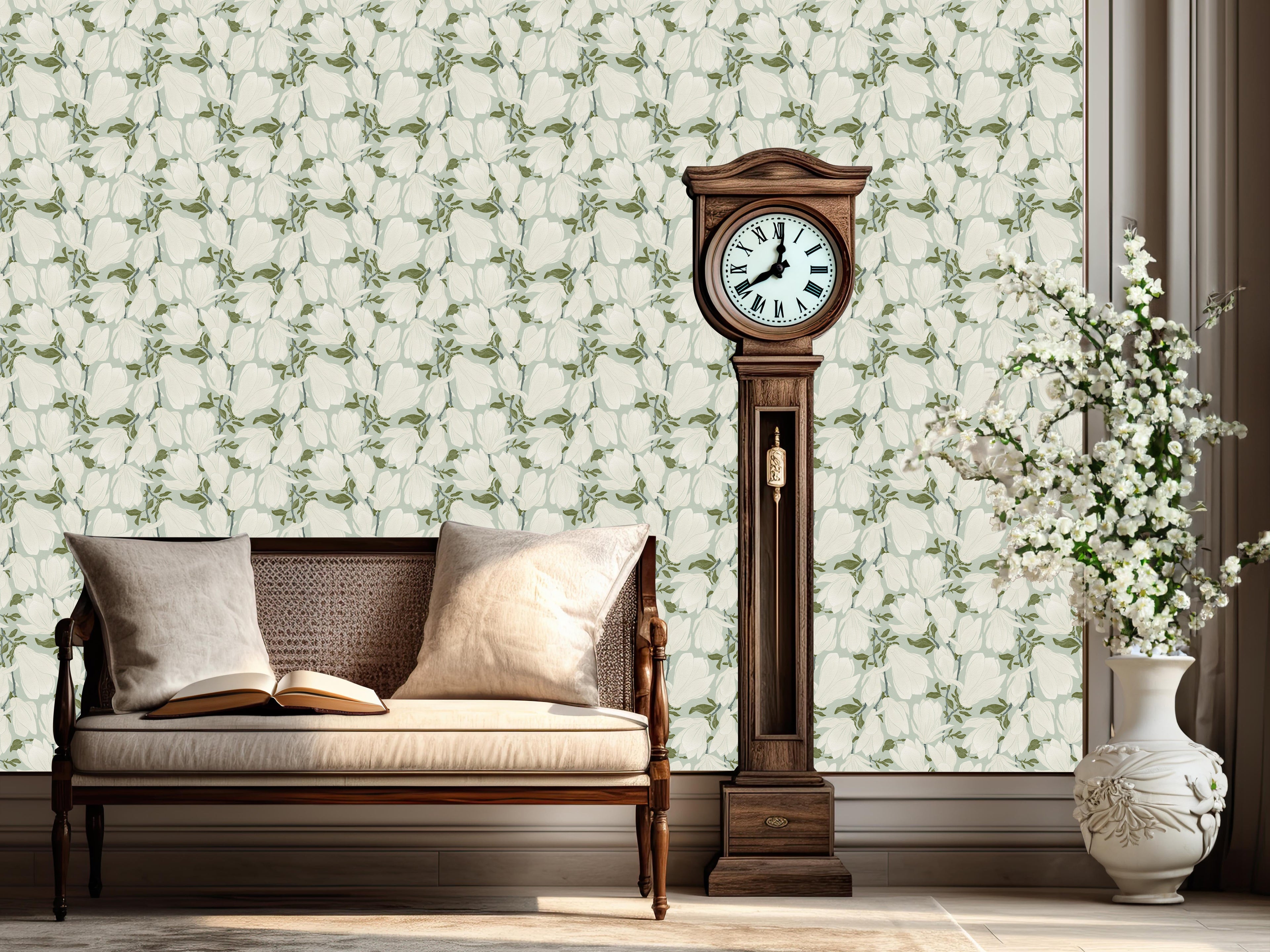 Cornelia Removable Wallpaper Peel and Stick Floral Wall Art