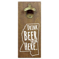 Mississippi Drink Beer From Here Cap Catching Magnetic Bottle Opener