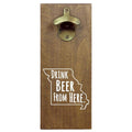 Missouri Drink Beer From Here Cap Catching Magnetic Bottle Opener