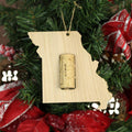 Missouri Wine Cork Holder Ornaments