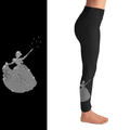 Princess Rhinestone Leggings with Pockets