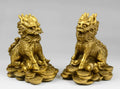 Brass Feng Shui Qilin Decorative Furniture Piece