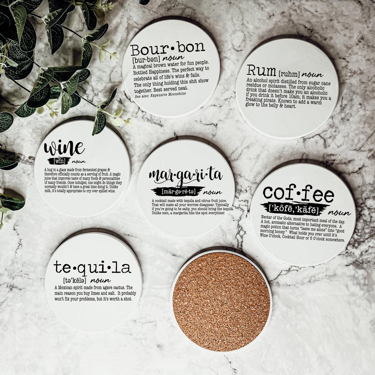 Drink Definition Coasters