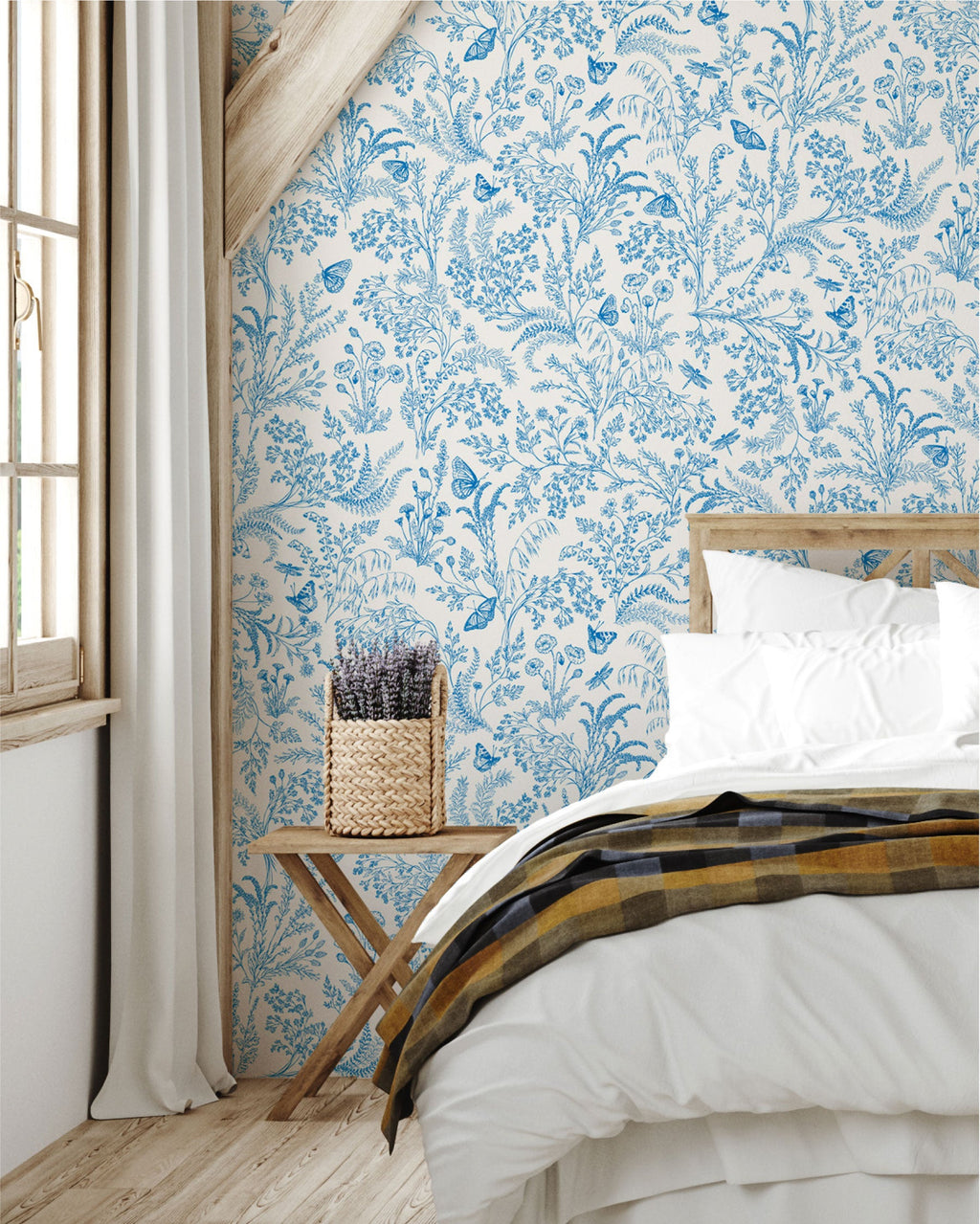 Bronwyn Botanical Peel and Stick Wallpaper by Anna Black Creative