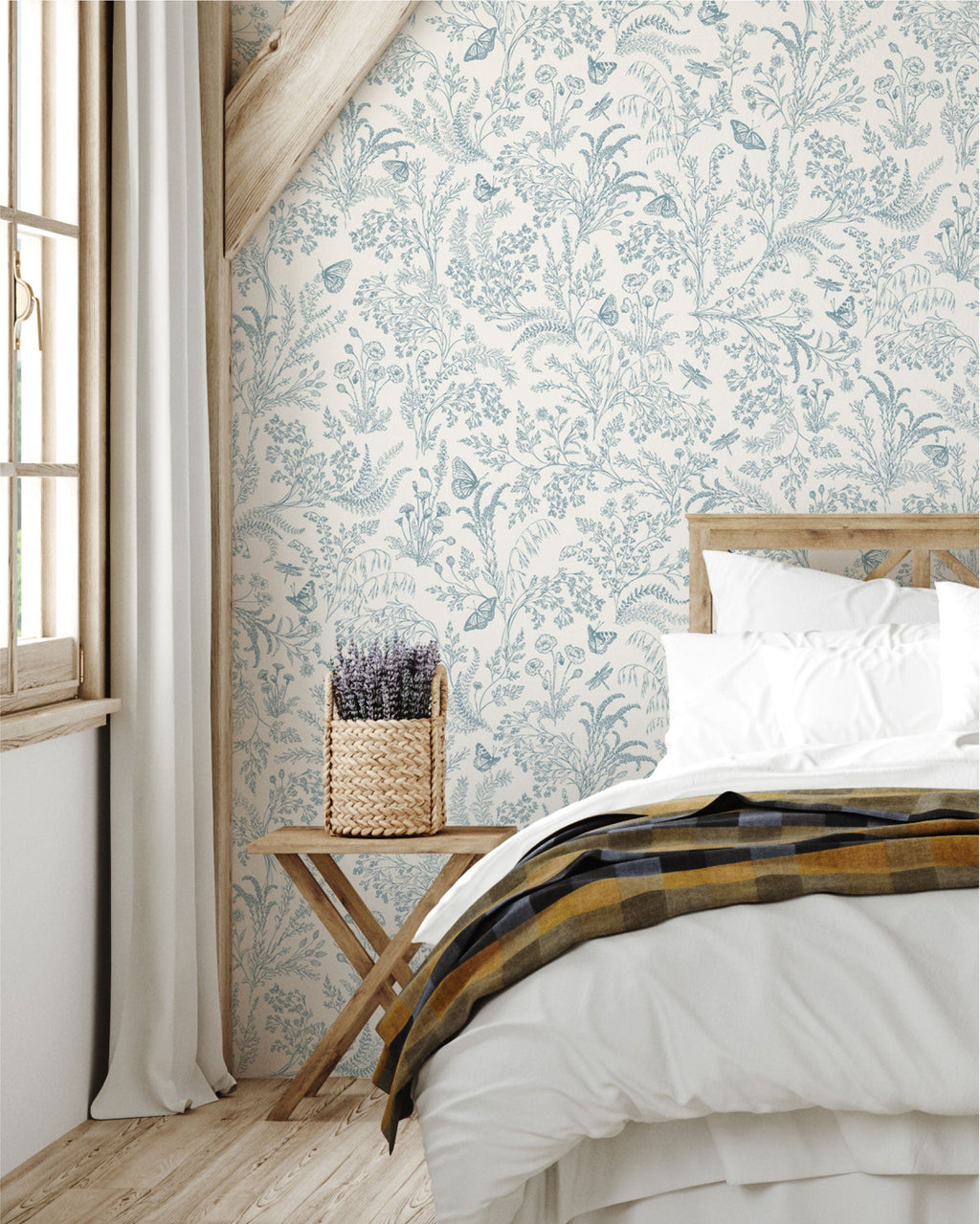 Bronwyn Botanical Peel and Stick Wallpaper by Anna Black Creative