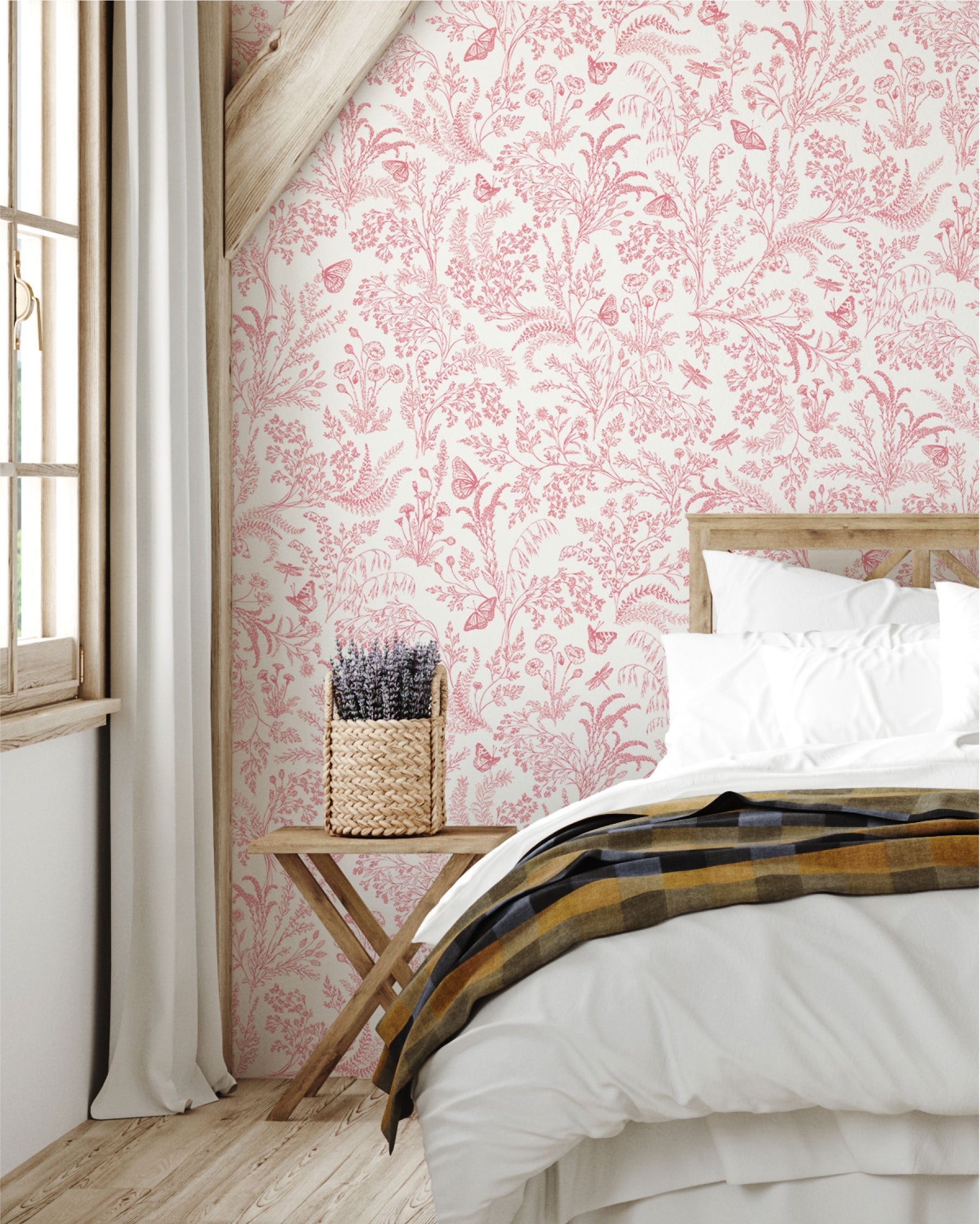 Bronwyn Botanical Peel and Stick Wallpaper by Anna Black Creative