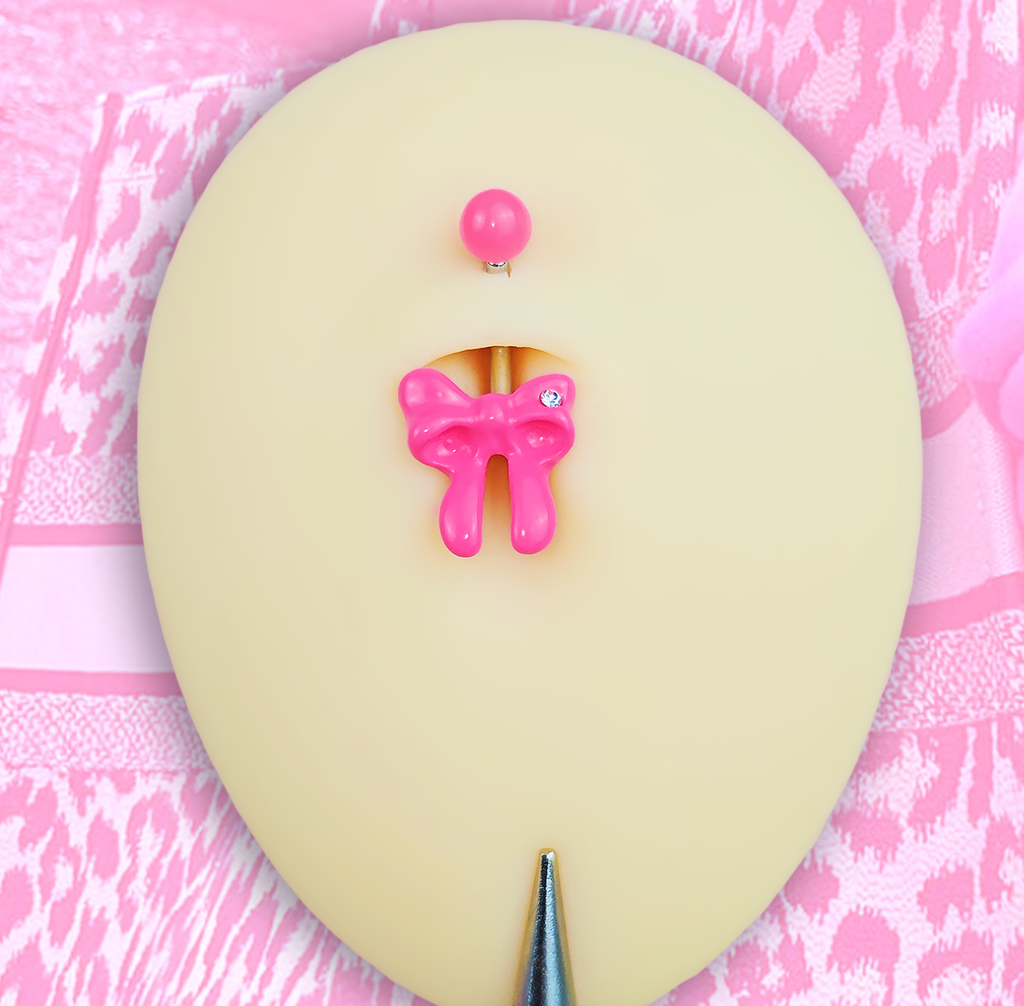 Sydney Belle Girlfriend Collection Pretty Pink Bow Belly Ring