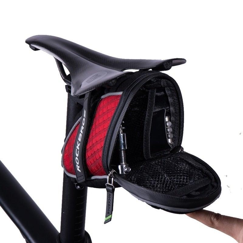 3D Shell Bicycle Seat Bag - Modern Waterproof Cycling Pack