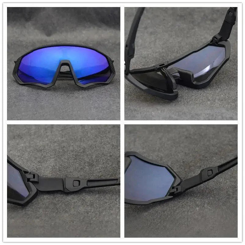 Polarized Sports Cycling Sunglasses - UV400 Athletic Eyewear