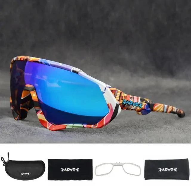 Polarized Sports Cycling Sunglasses - UV400 Athletic Eyewear