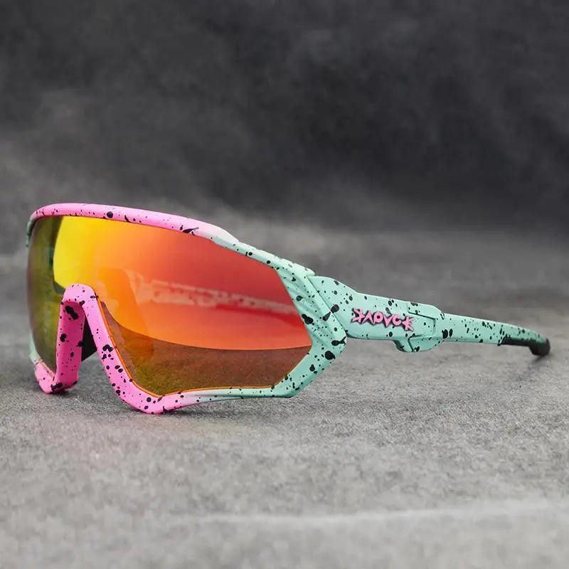 Polarized Sports Cycling Sunglasses - UV400 Athletic Eyewear
