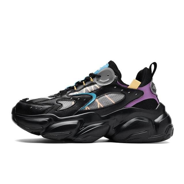Blue Men's Platform Running & Sports Sneakers
