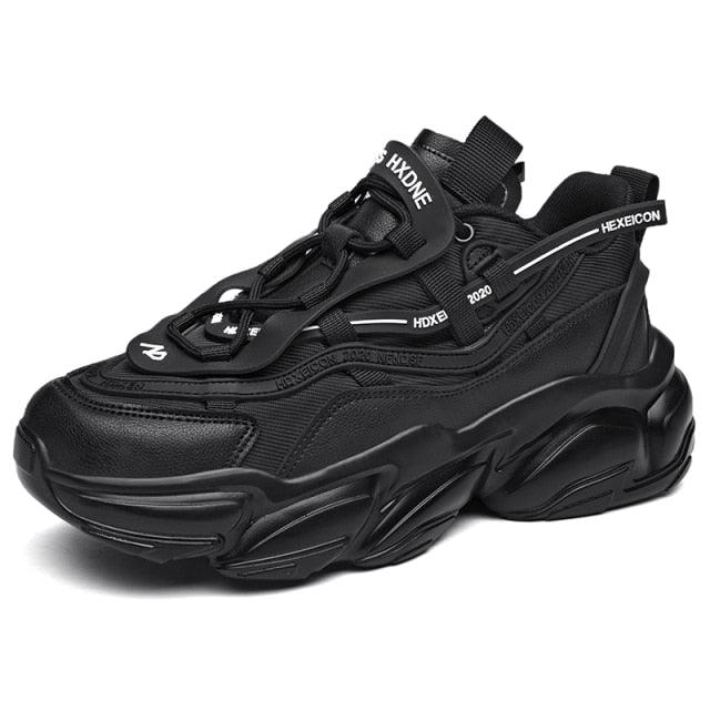 Blue Men's Platform Running & Sports Sneakers