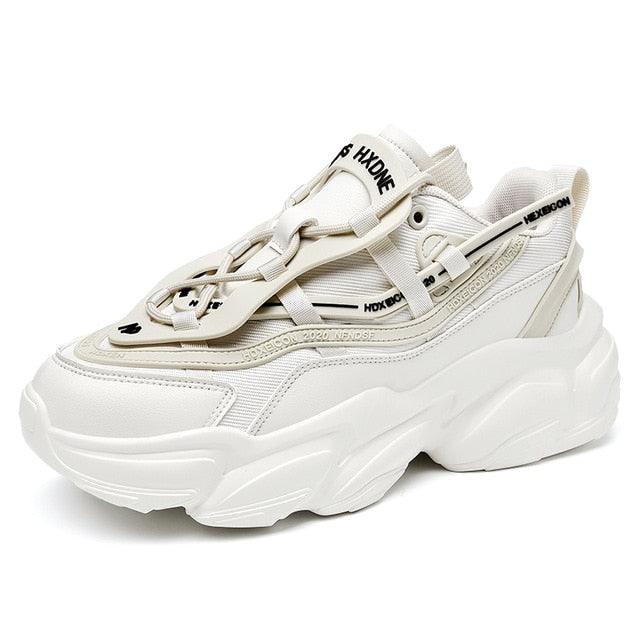 Blue Men's Platform Running & Sports Sneakers