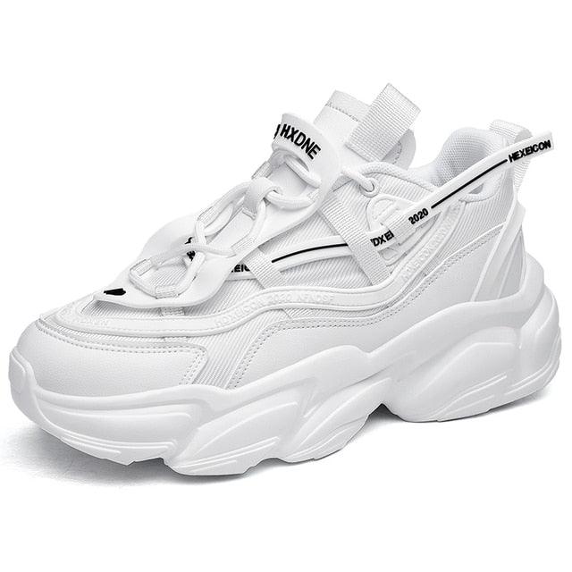 Blue Men's Platform Running & Sports Sneakers