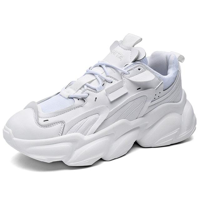 Blue Men's Platform Running & Sports Sneakers