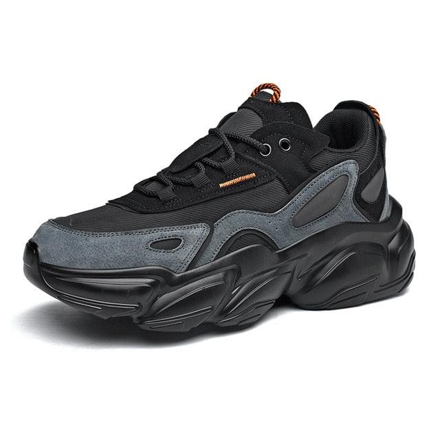 Blue Men's Platform Running & Sports Sneakers