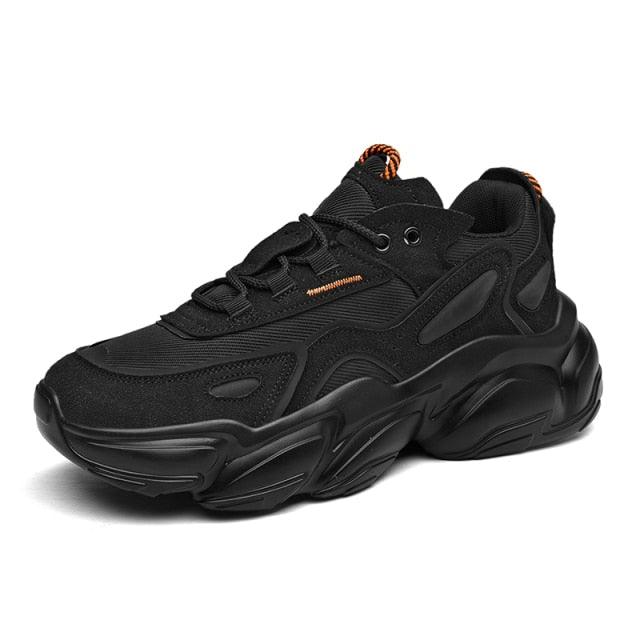 Blue Men's Platform Running & Sports Sneakers