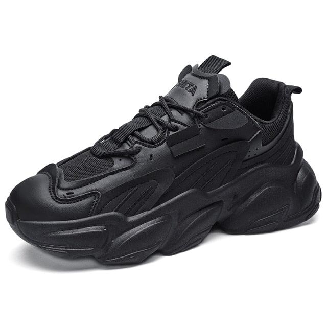 Blue Men's Platform Running & Sports Sneakers