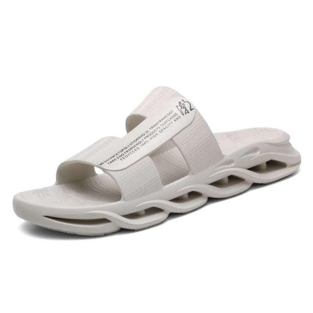 Men’s Memory Foam Sporty Slide Sandals for Outdoor Comfort