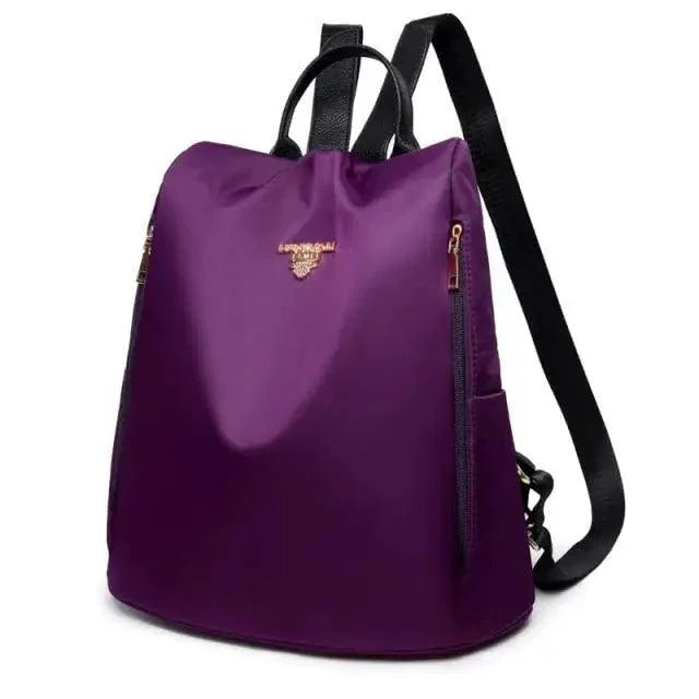 Modern Waterproof Anti-Theft School Backpack for Women
