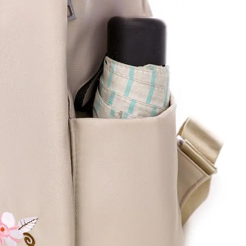 Modern Waterproof Anti-Theft School Backpack for Women