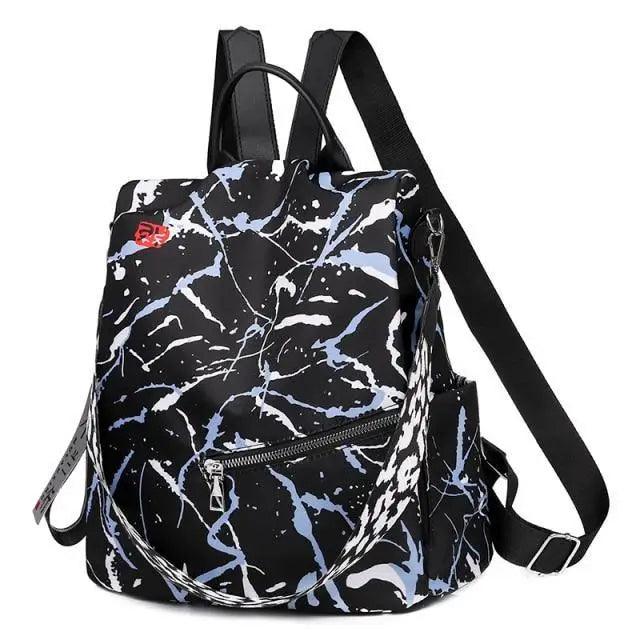 Modern Waterproof Anti-Theft School Backpack for Women