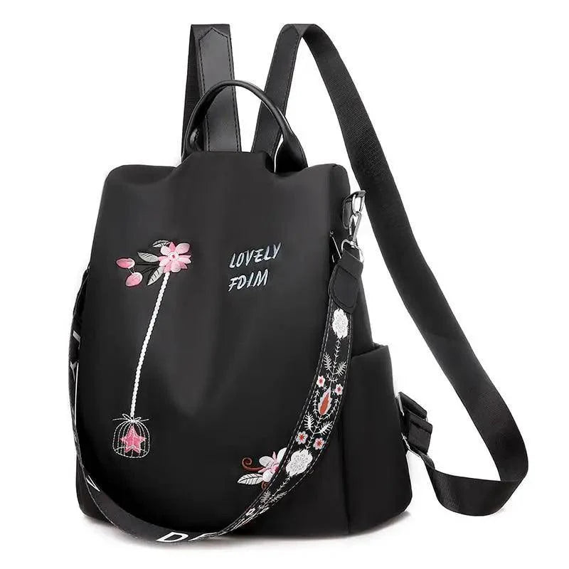 Modern Waterproof Anti-Theft School Backpack for Women
