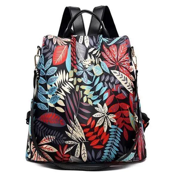 Modern Waterproof Anti-Theft School Backpack for Women