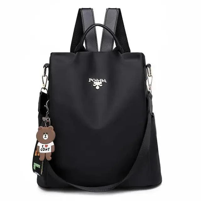 Modern Waterproof Anti-Theft School Backpack for Women