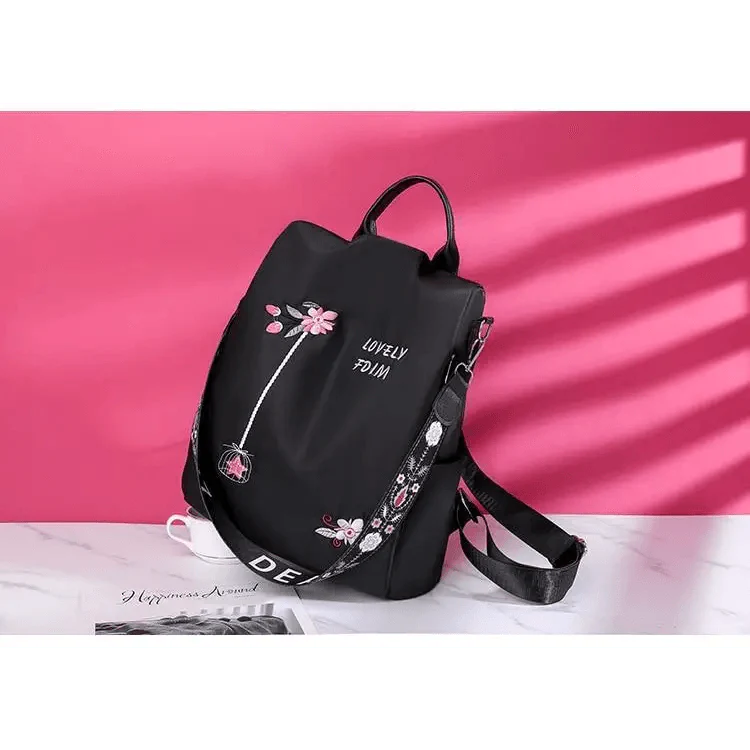 Modern Waterproof Anti-Theft School Backpack for Women