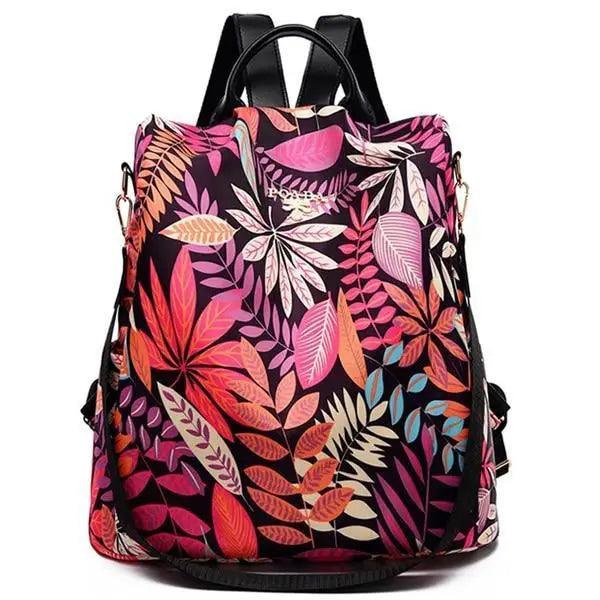 Modern Waterproof Anti-Theft School Backpack for Women