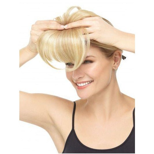 Modern Fringe Clip-In Bangs - Versatile Brown & Blonde Hairpiece