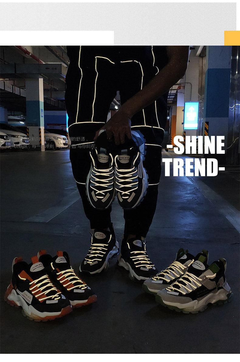 Men's Lightweight Breathable Techwear Sneakers for Sports & Gym