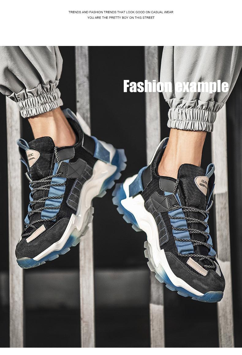 Men's Lightweight Breathable Techwear Sneakers for Sports & Gym