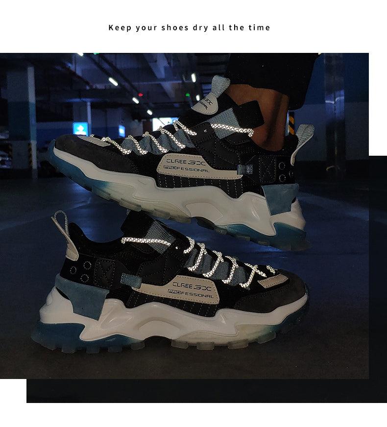 Men's Lightweight Breathable Techwear Sneakers for Sports & Gym