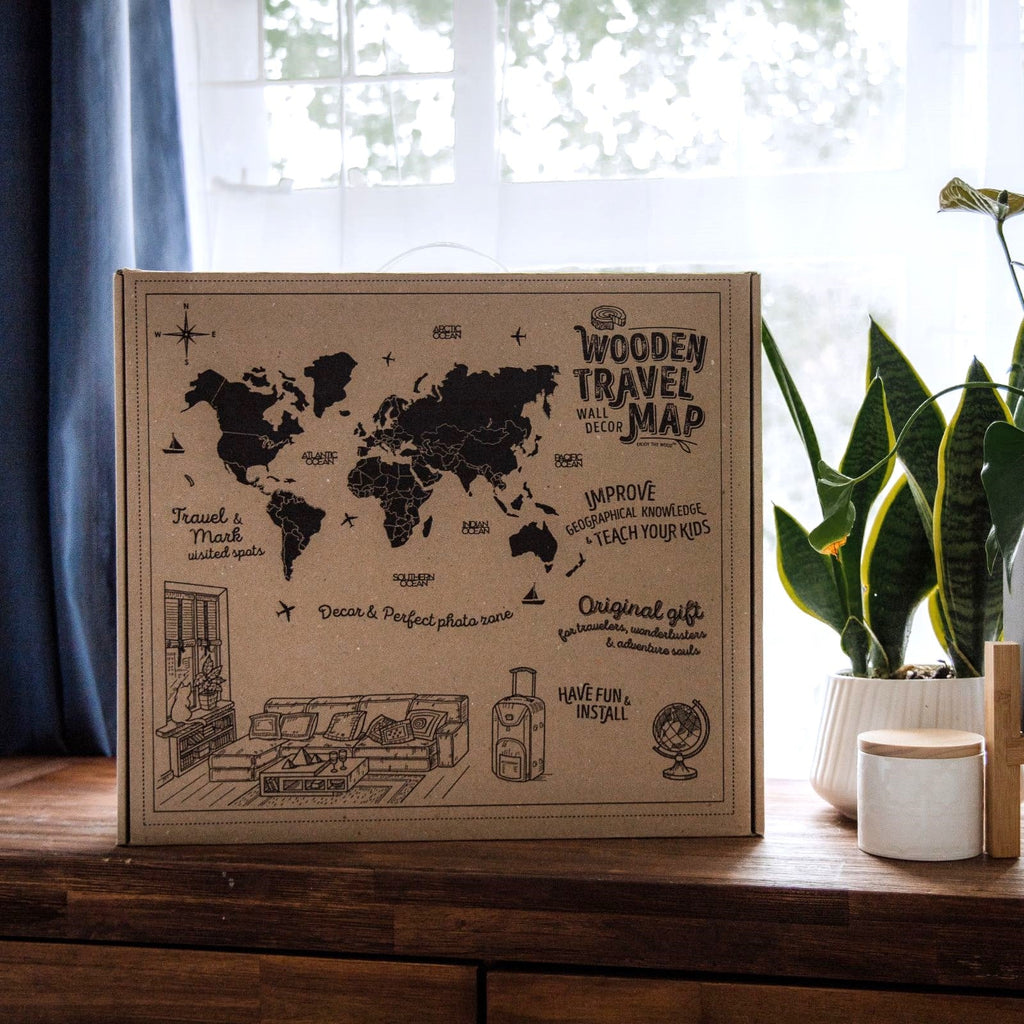 Modern Kitchen Wall Decor: Handcrafted Sustainable Wooden Art