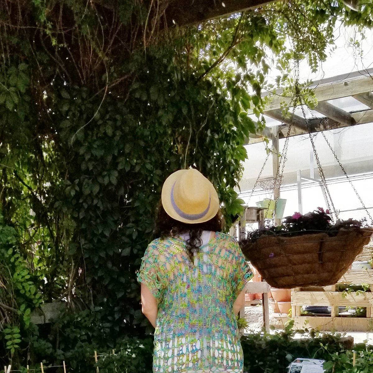 Modern Open Crochet Poncho - Bohemian Oversized Summer Knit Top