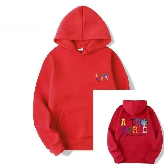 Men's Graphic Print Hoodie - Hip Hop Streetwear Knit Jumper