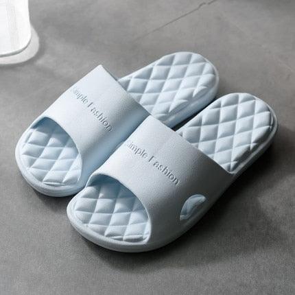Women’s Thick Bottom EVA Shower Slippers – Soft Non-Slip Home Slides