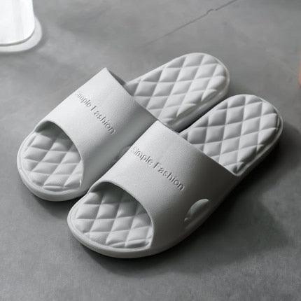 Women’s Thick Bottom EVA Shower Slippers – Soft Non-Slip Home Slides