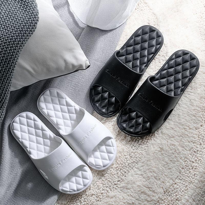 Women’s Thick Bottom EVA Shower Slippers – Soft Non-Slip Home Slides