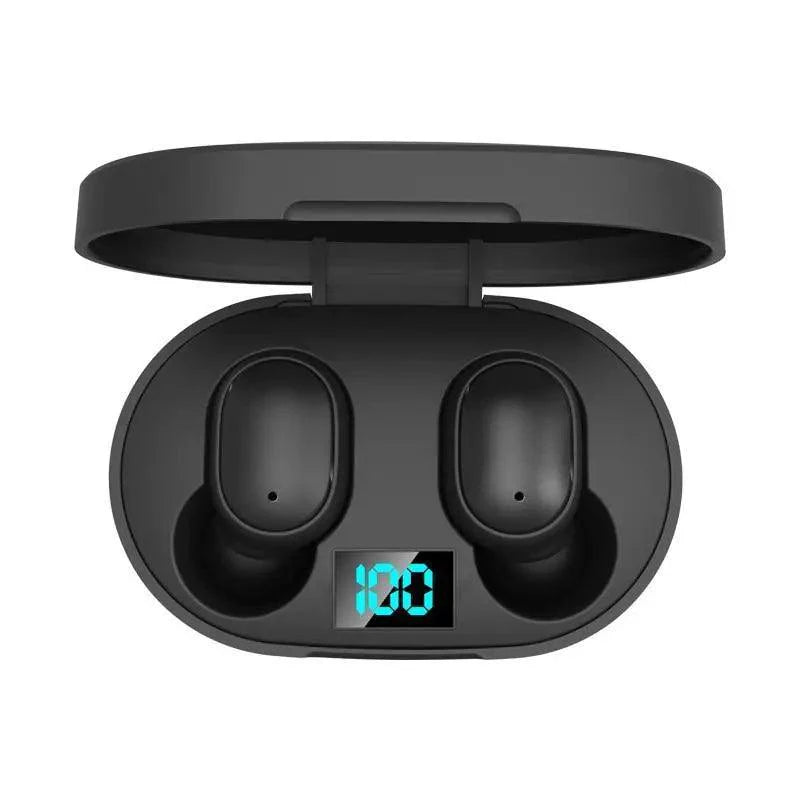 Minimalist Bluetooth 5.0 Wireless Sports Earbuds - Black