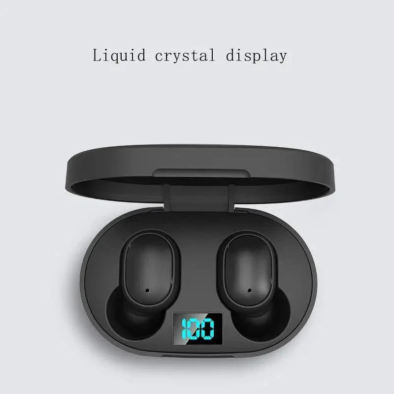 Minimalist Bluetooth 5.0 Wireless Sports Earbuds - Black