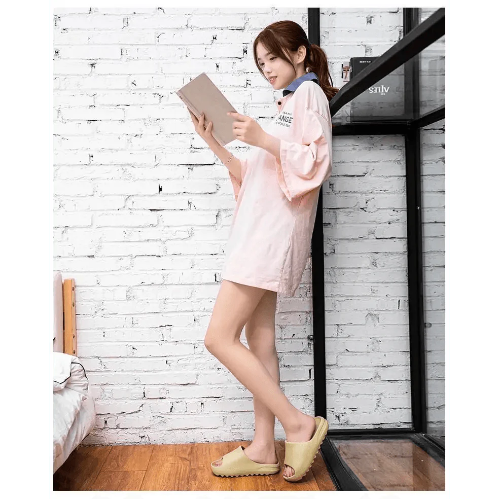 Minimalist Unisex Soft Thick Slide Sandals Arch Support Slippers