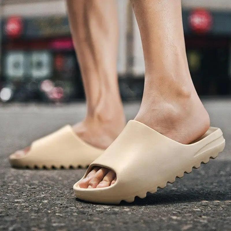 Minimalist Unisex Soft Thick Slide Sandals Arch Support Slippers