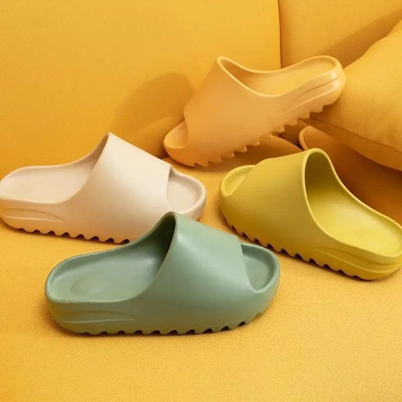 Minimalist Unisex Soft Thick Slide Sandals Arch Support Slippers