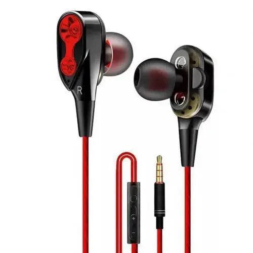 Professional Wired Earphones with 3.5mm Jack & Stereo Hi-Fi Sound